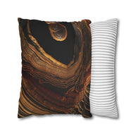 Tigers Eye Canyon - Decorative Pillow Cover