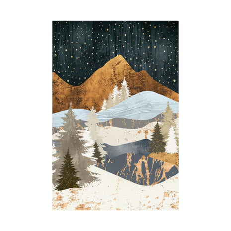 Winter Stars - Poster Print - No Frame