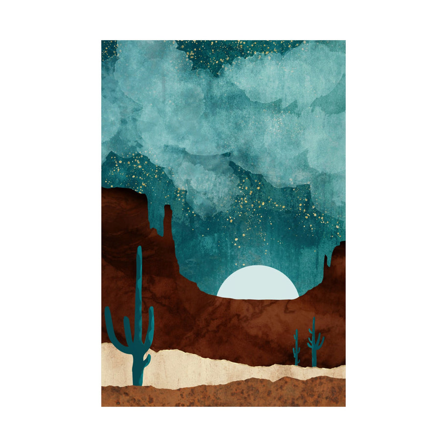 Desert Night - Poster Print - No Frame
