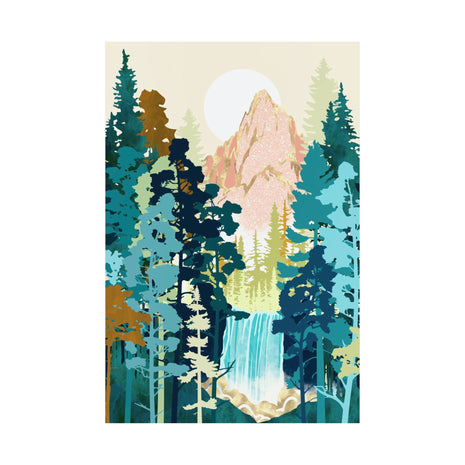 Forest Falls - Poster Print - No Frame