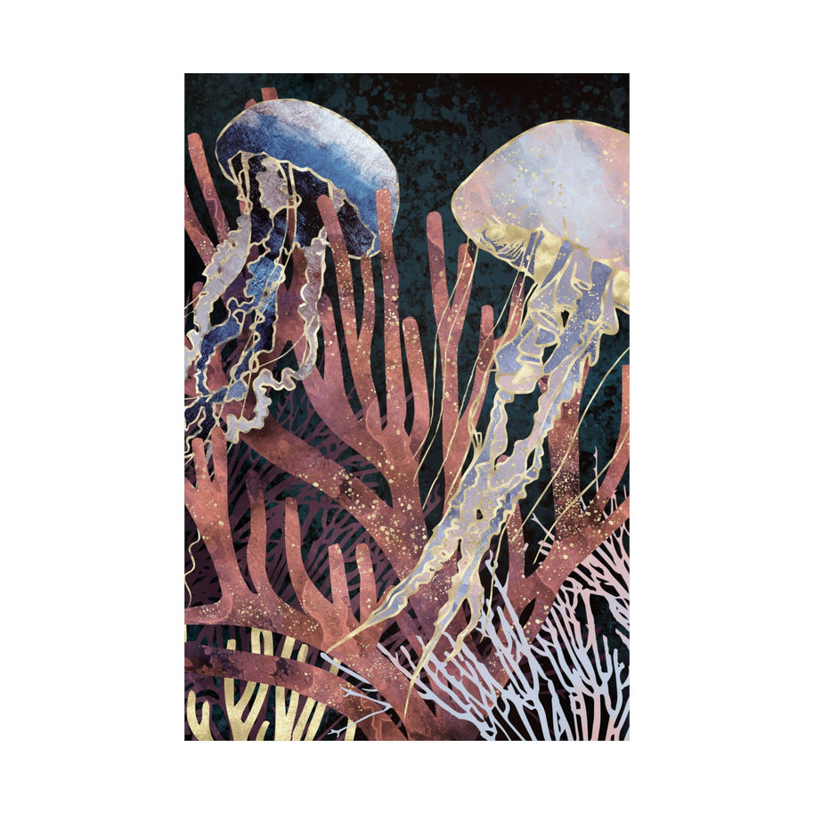 Metallic Coral - Poster Print - No Frame