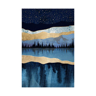 Midnight Lake - Poster Print - No Frame