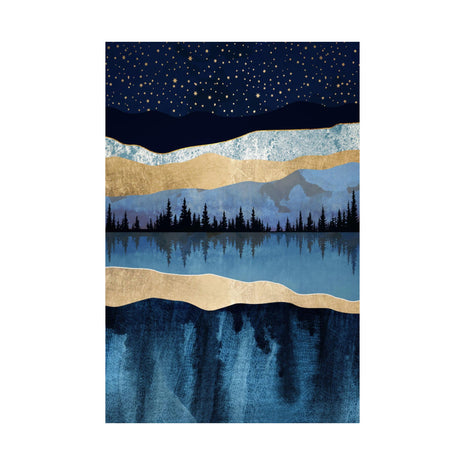 Midnight Lake - Poster Print - No Frame