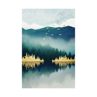 Mist Reflection - Poster Print - No Frame