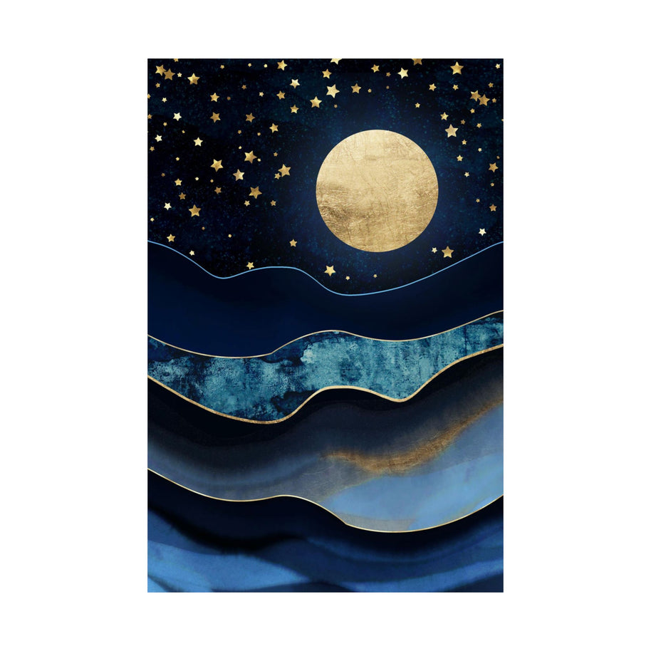 Golden Moon - Poster Print - No Frame