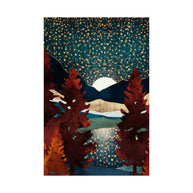 Star Sky Reflection - Poster Print - No Frame