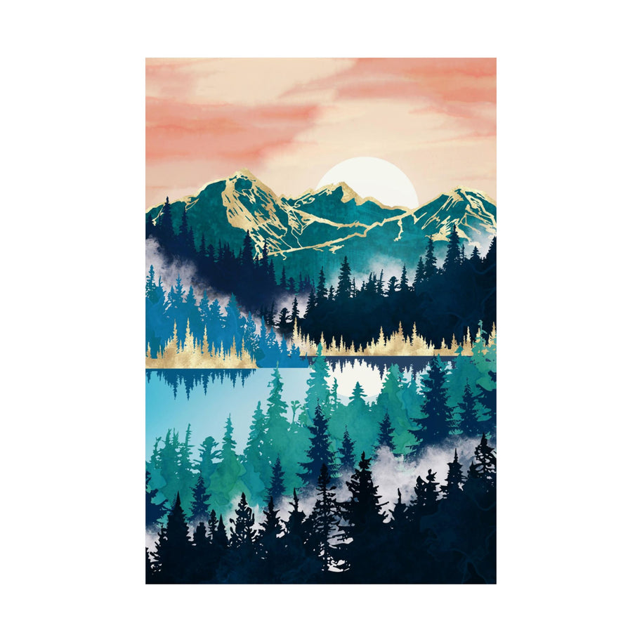 Lake Mist - Poster Print - No Frame