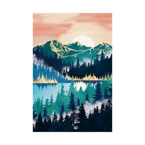 Lake Mist - Poster Print - No Frame