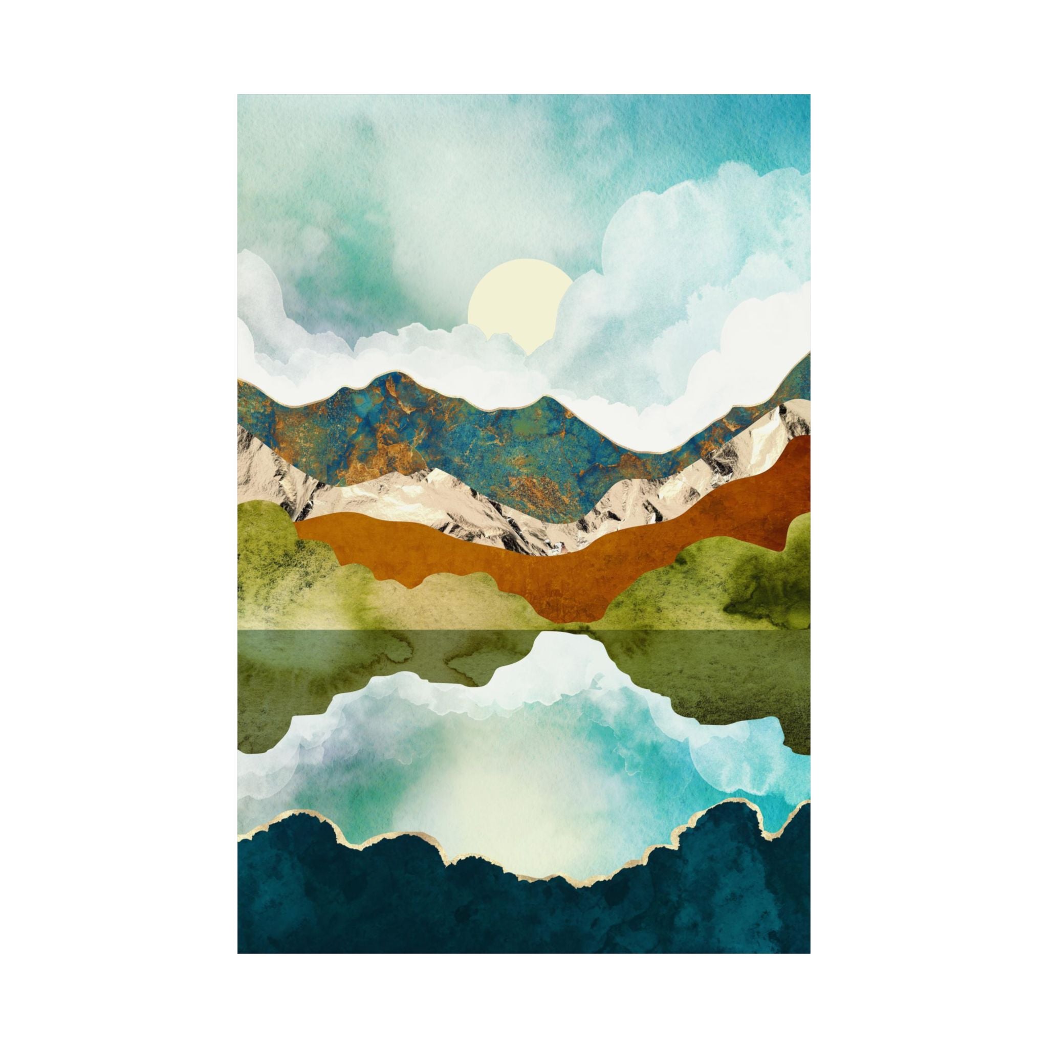 Spring Mountains - Poster Print - No Frame