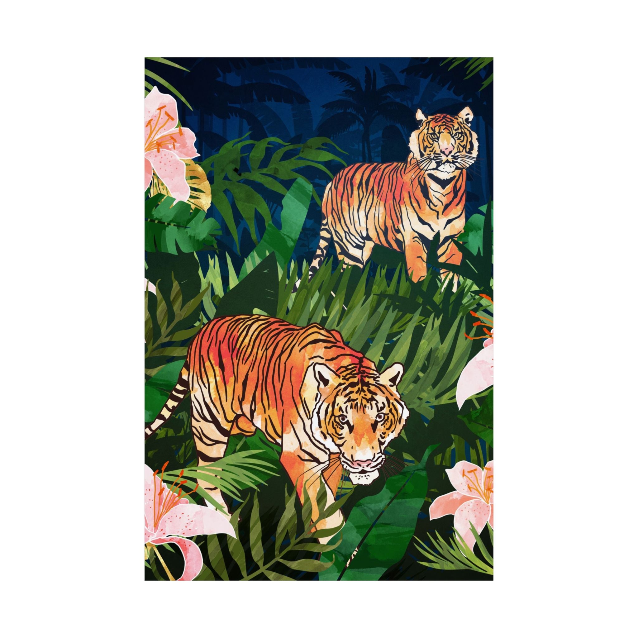 Tiger Dream - Poster Print - No Frame