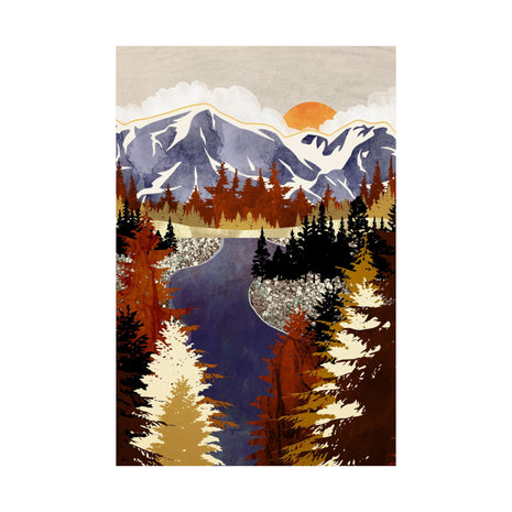 Autumn River - Poster Print - No Frame