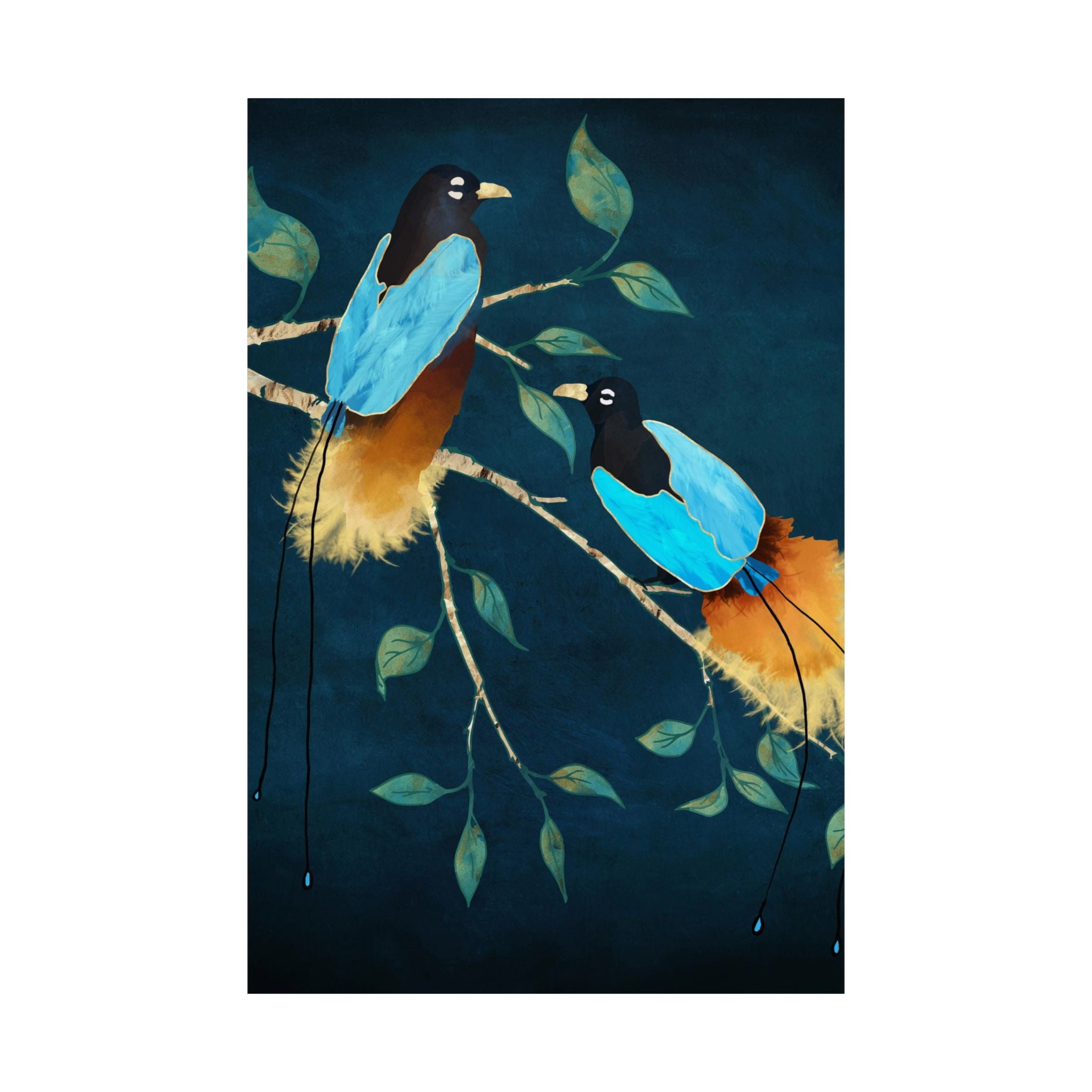Birds of Paradise - Poster Print - No Frame