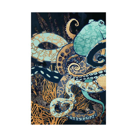Metallic Octopus II - Poster Print - No Frame