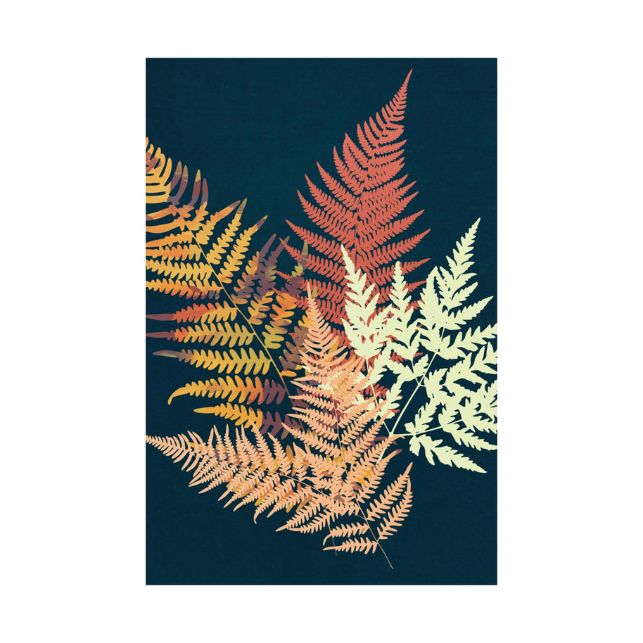 Autumn Fern - Poster Print - No Frame