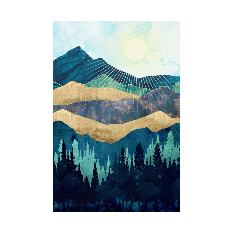 Blue Forest - Poster Print - No Frame