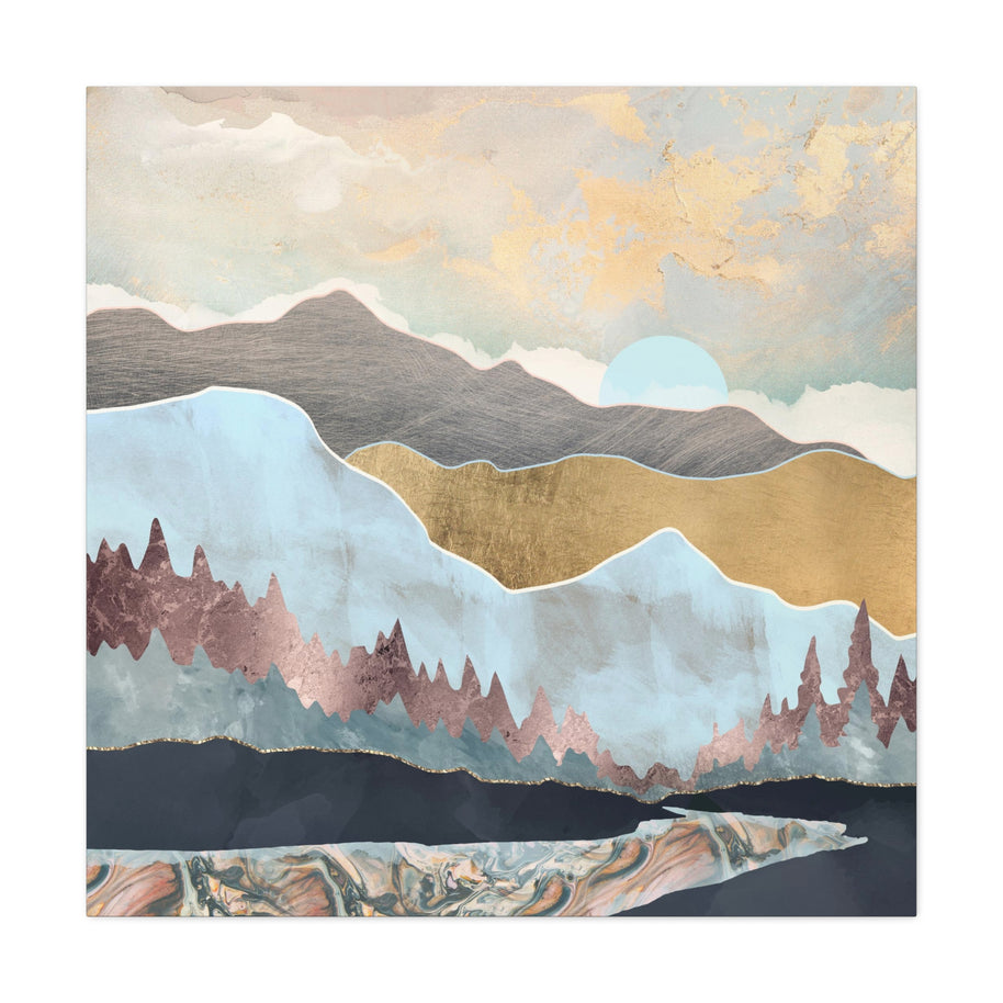 Winter Light Matte Canvas, Stretched, No Frame