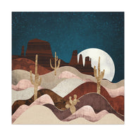 Desert Stars Matte Canvas, Stretched, No Frame