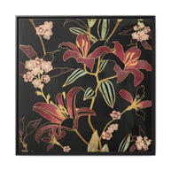 Lily - Matte Canvas, Framed (Multi-color)