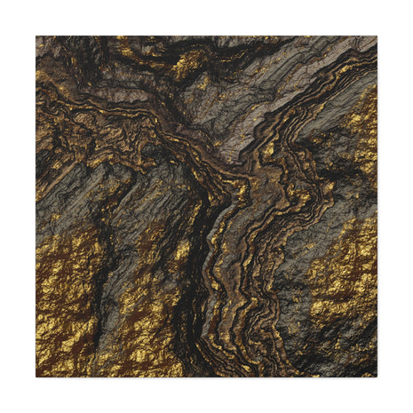 Golden Slate Matte Canvas, Stretched, No Frame