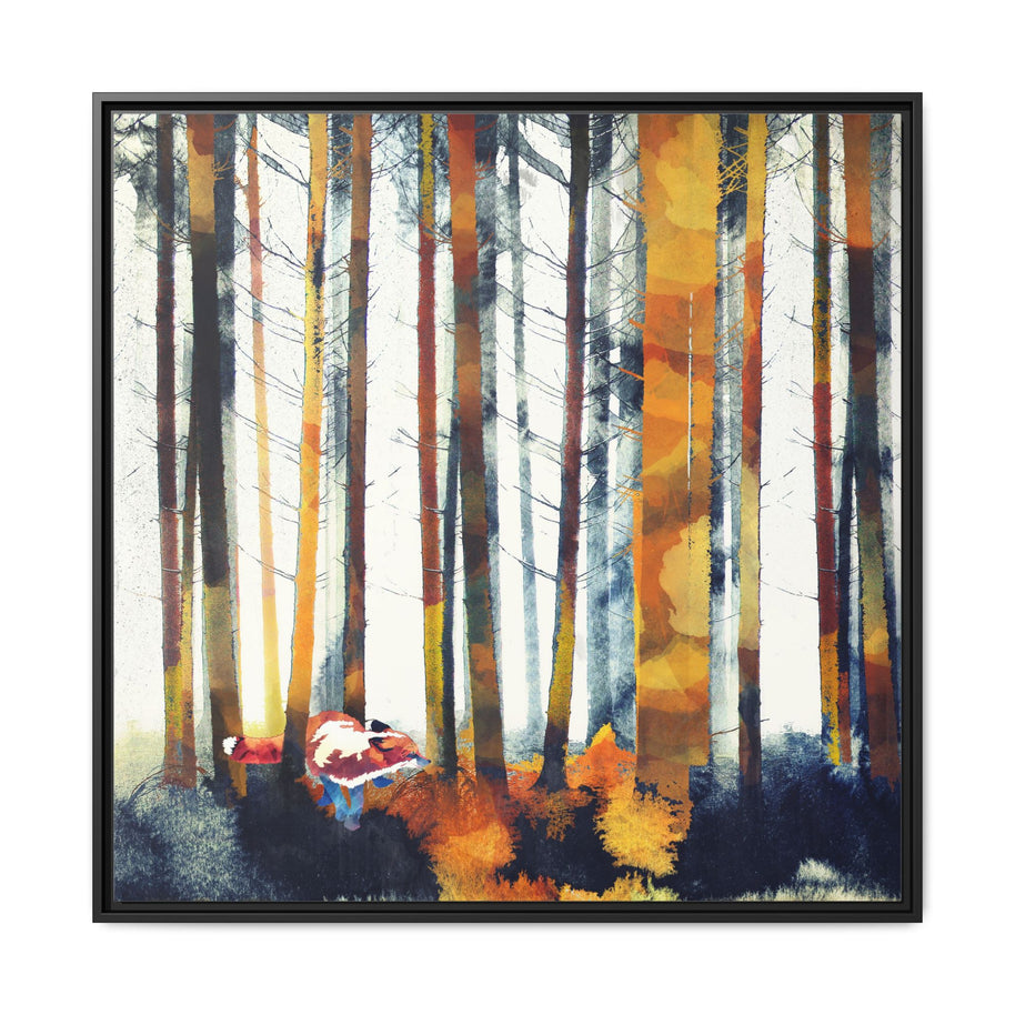 Autumn Hunt - Matte Canvas, Framed (Multi-color)