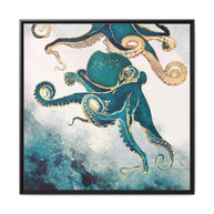 Underwater Dream V - Matte Canvas, Framed (Multi-color)