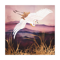 Elegant Flight III Matte Canvas, Stretched, No Frame