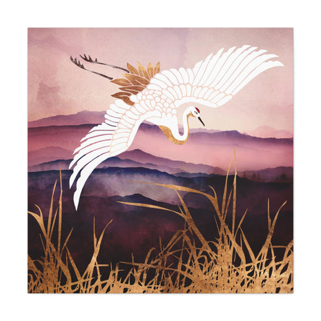 Elegant Flight III Matte Canvas, Stretched, No Frame