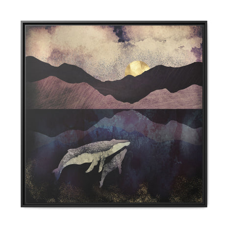 Bond - Matte Canvas, Framed (Multi-color)
