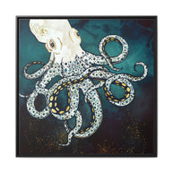 Underwater Dream VII - Matte Canvas, Framed (Multi-color)