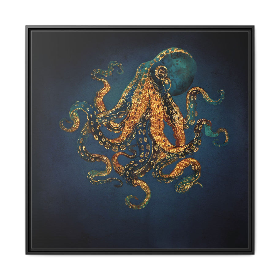 Underwater Dream IV - Matte Canvas, Framed (Multi-color)