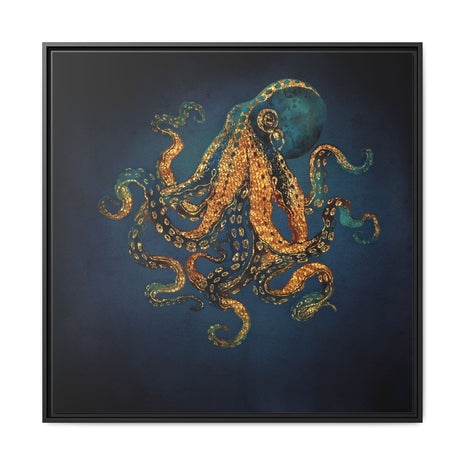 Underwater Dream IV - Matte Canvas, Framed (Multi-color)
