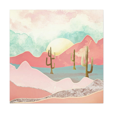 Desert Mountains Matte Canvas, Stretched, No Frame