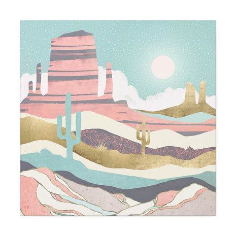 Desert Sun Matte Canvas, Stretched, No Frame
