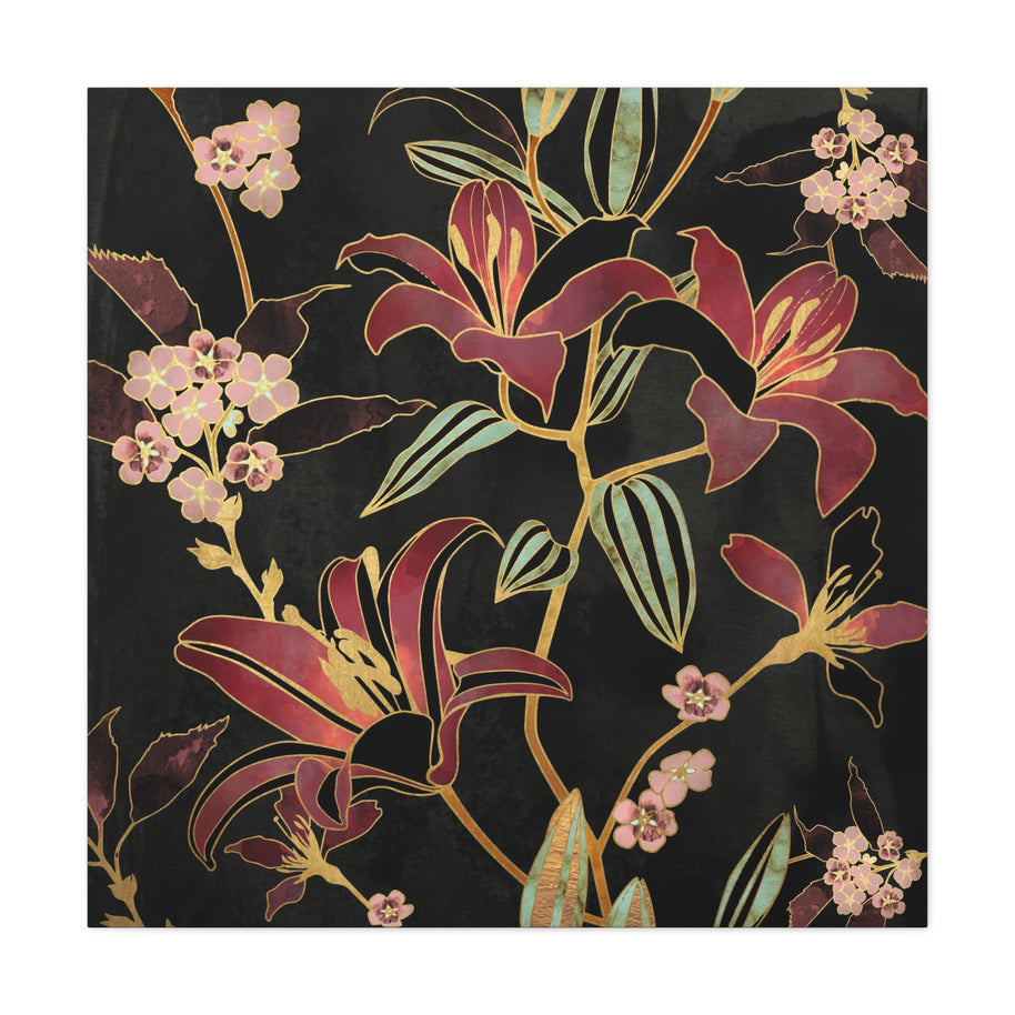 Lily Matte Canvas, Stretched, No Frame