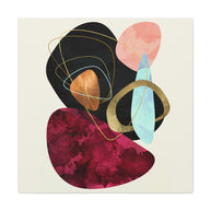 Abstract Pebbles II Matte Canvas, Stretched, No Frame