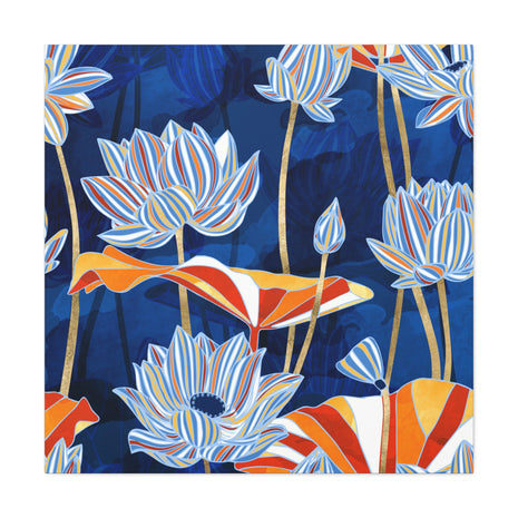 Bold Botanical Matte Canvas, Stretched, No Frame