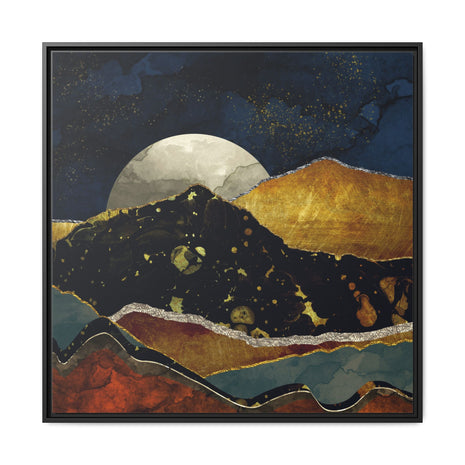 Bronze Night - Matte Canvas, Framed (Multi-color)