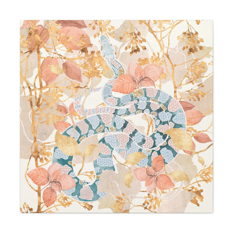 Coral Spring Garden Matte Canvas, Stretched, No Frame