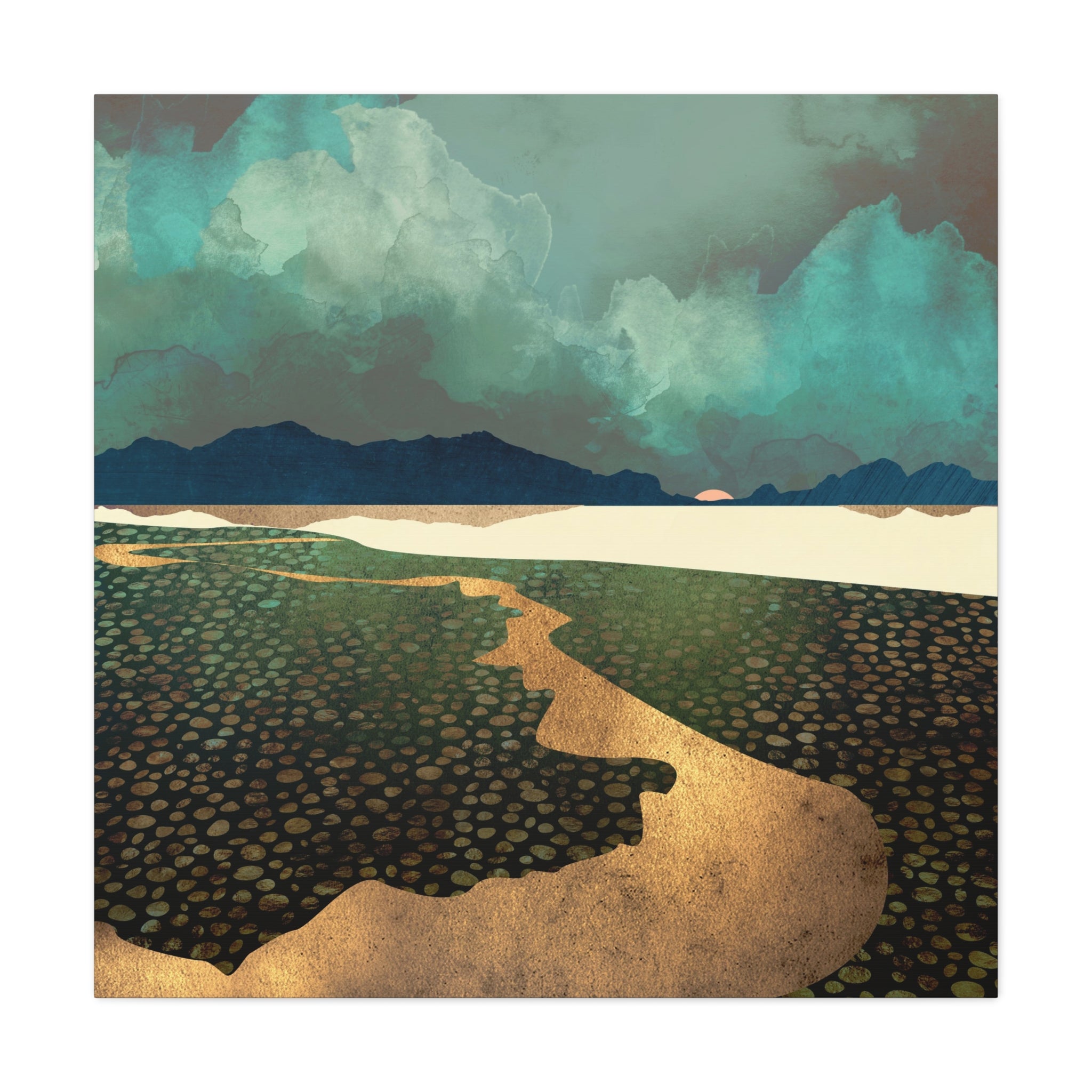 Distant Land Matte Canvas, Stretched, No Frame