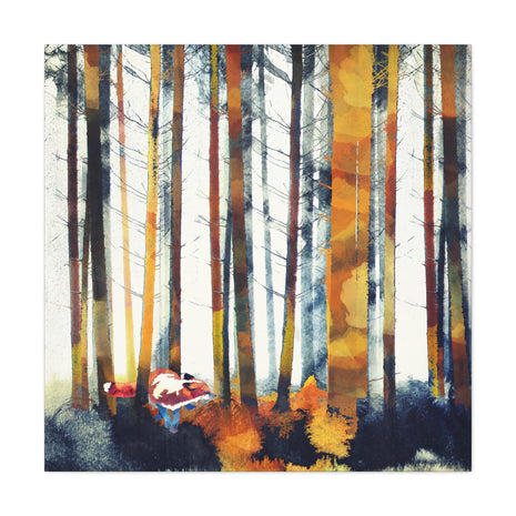 Autumn Hunt Matte Canvas, Stretched, No Frame