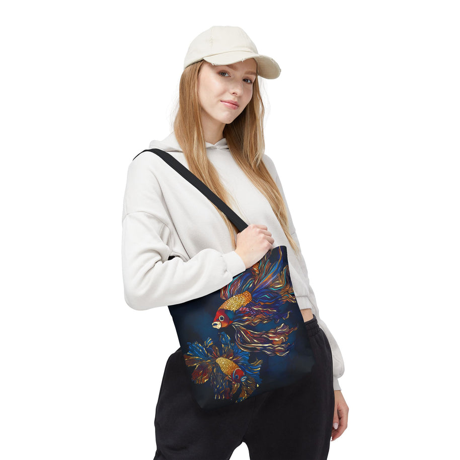 Metallic Betta Fish - Tote Bag