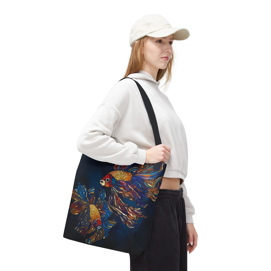 Metallic Betta Fish - Tote Bag