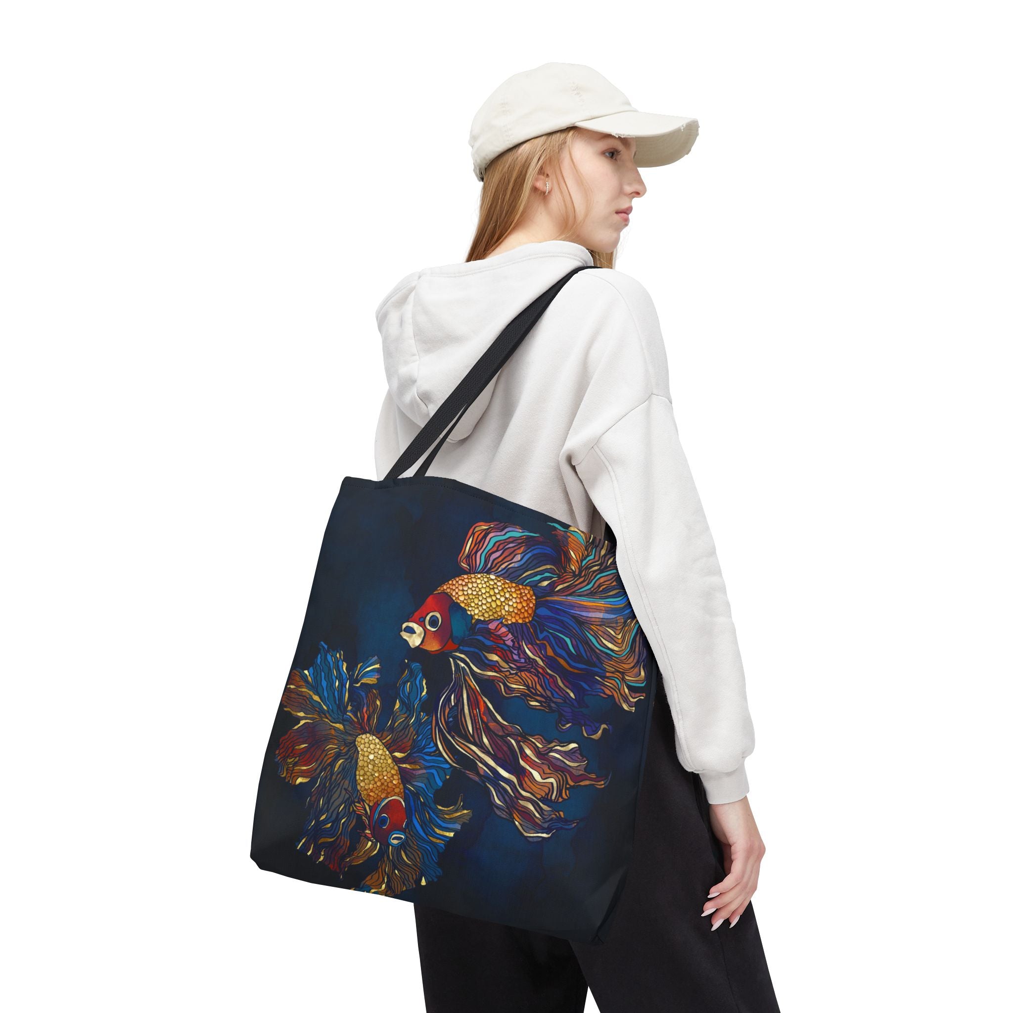 Metallic Betta Fish - Tote Bag