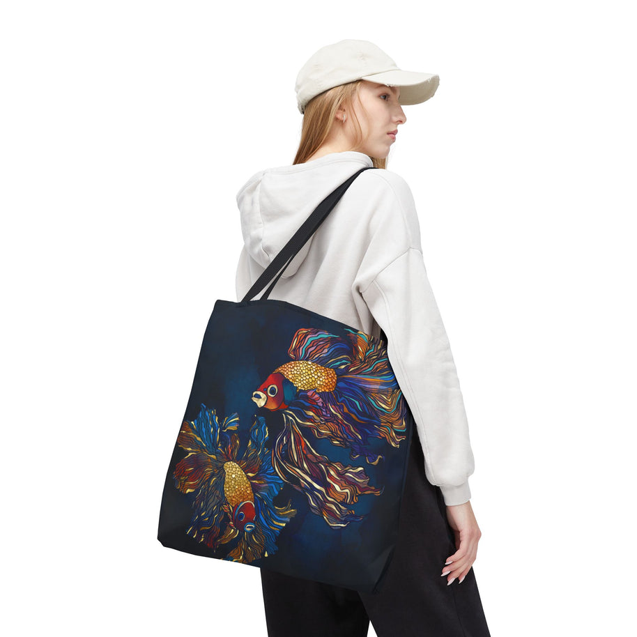 Metallic Betta Fish - Tote Bag