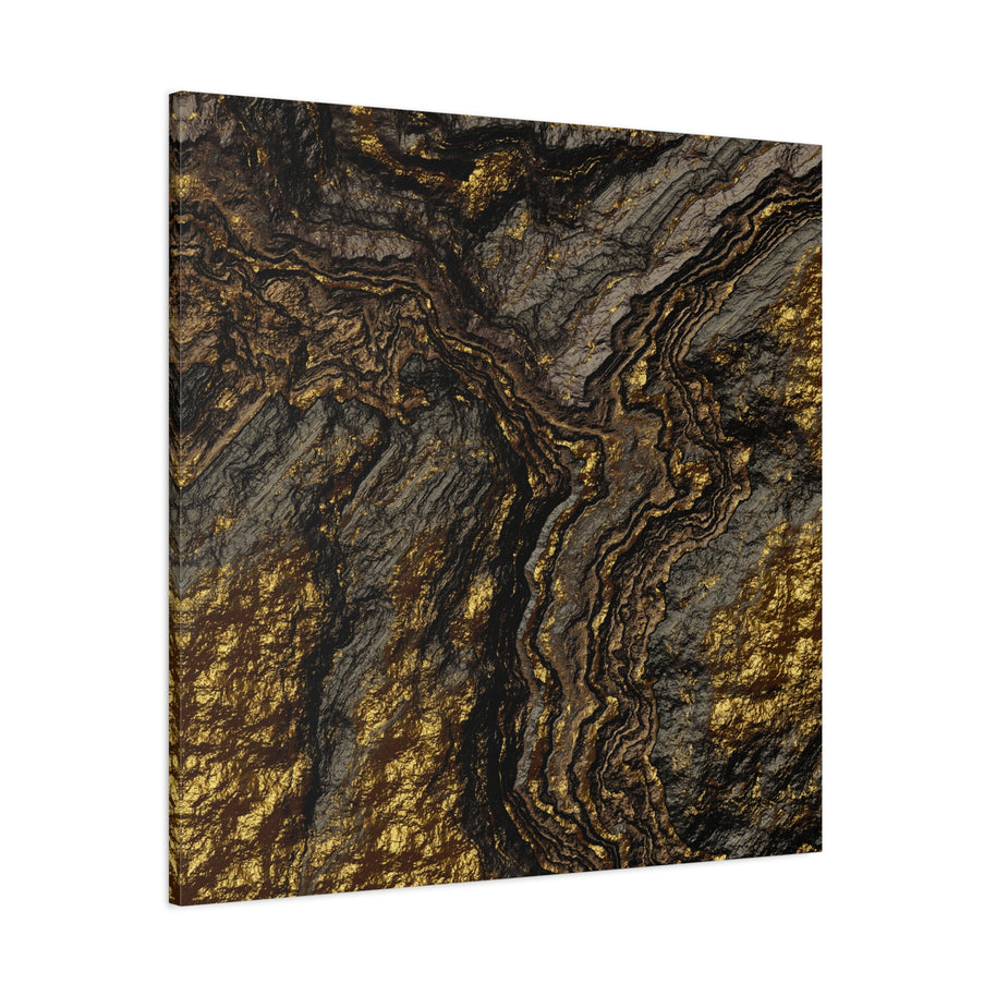 Golden Slate Matte Canvas, Stretched, No Frame