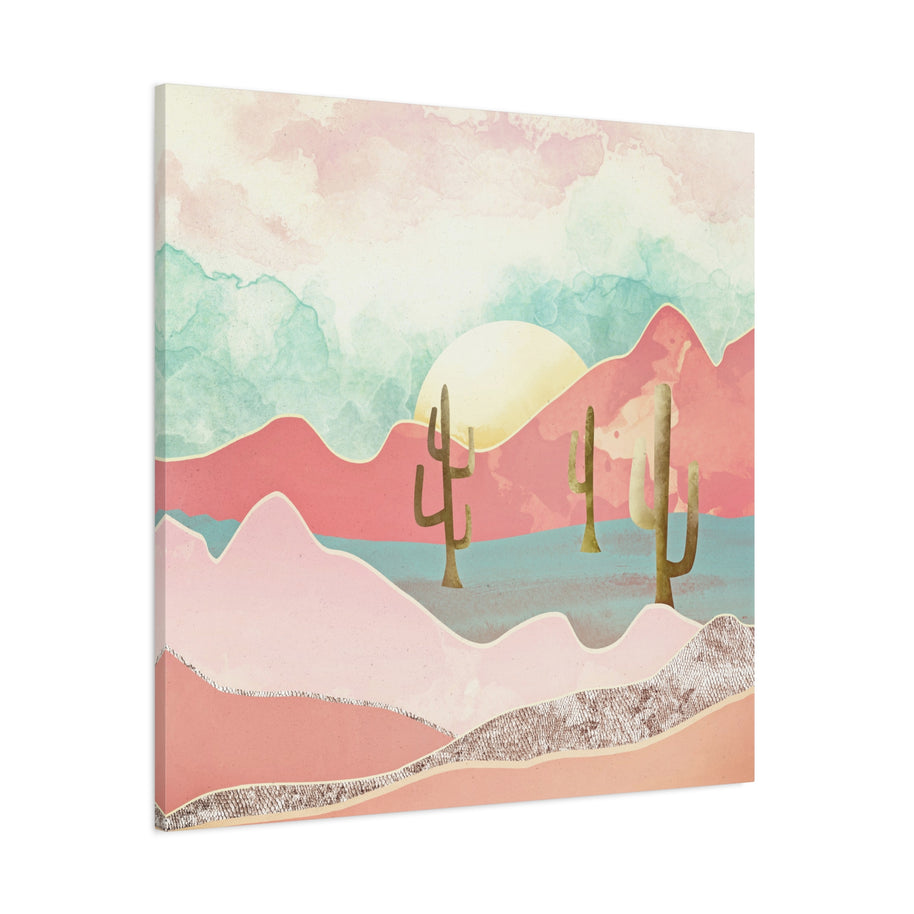 Desert Mountains Matte Canvas, Stretched, No Frame