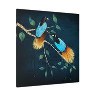 Birds of Paradise Matte Canvas, Stretched, No Frame