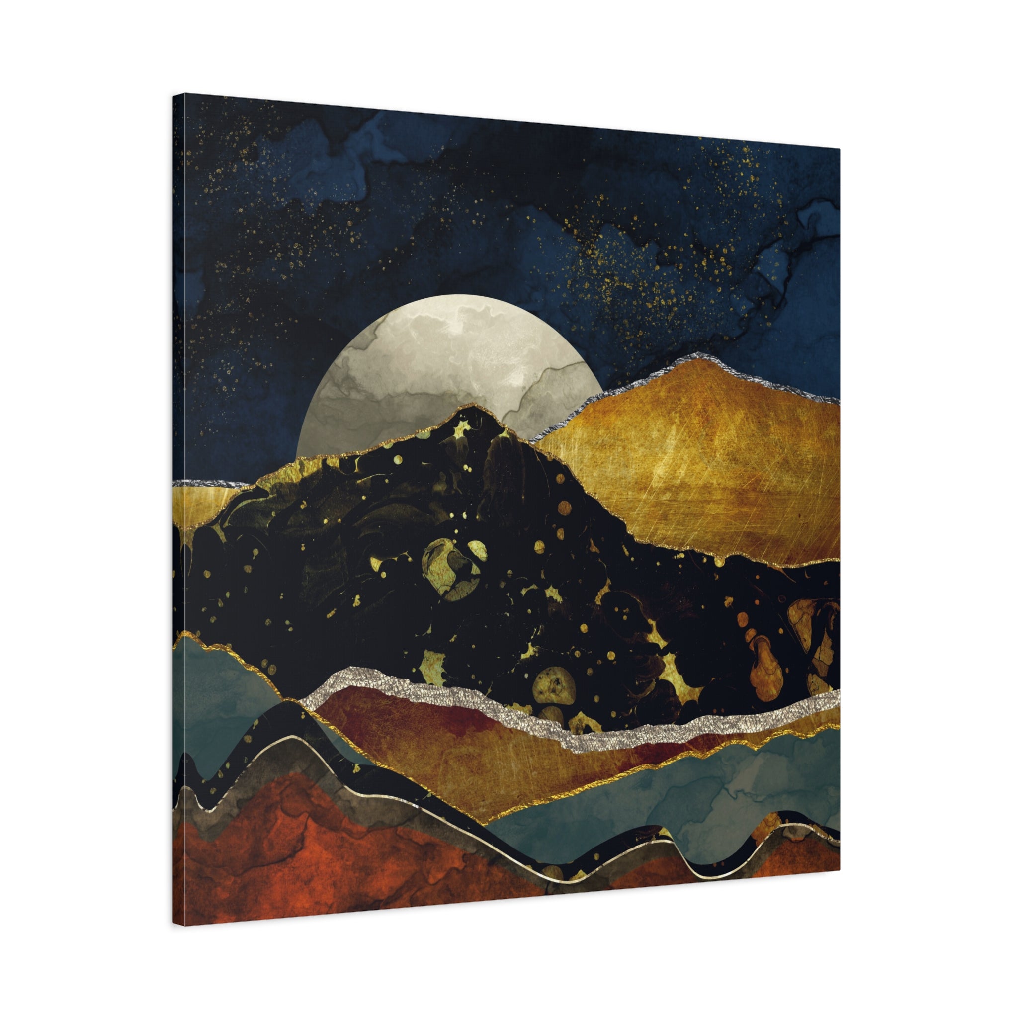 Bronze Night Matte Canvas, Stretched, No Frame