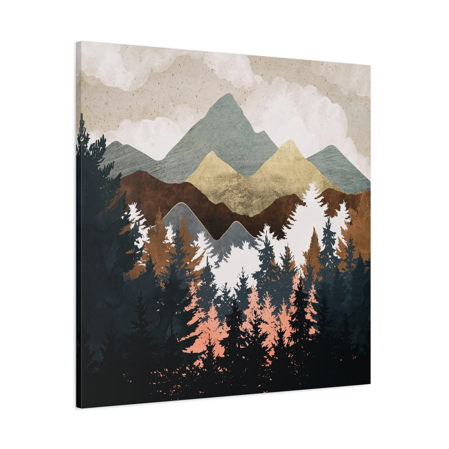 Forest View Matte Canvas, Stretched, No Frame