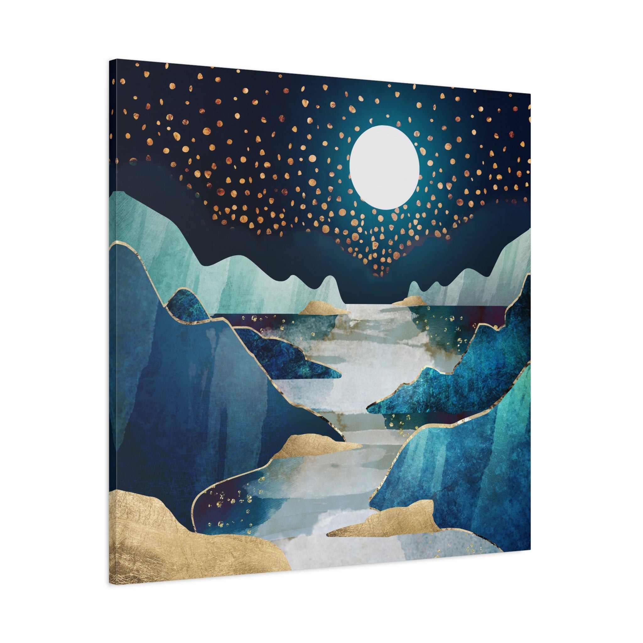 Moon Glow Matte Canvas, Stretched, No Frame